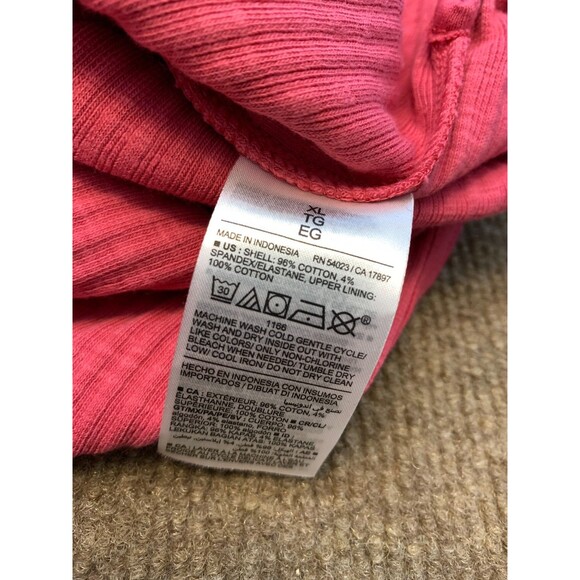 Old Navy Dress Womens XL Halter Midi Stretch Bodycon Sleeveless Pink Ribbed Knit - Picture 9 of 10
